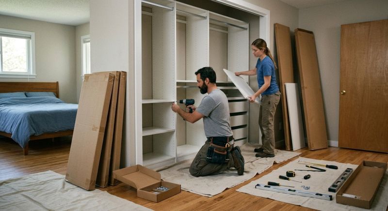 Closet Installation in Greensboro, NC