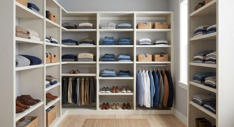 Closet Shelving Installation in Annapolis, MD