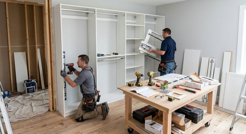 Basement Storage Installation in Greensboro, NC