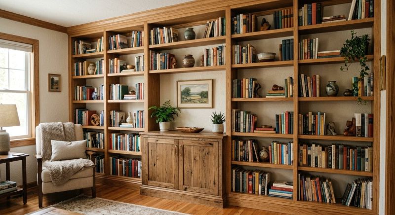 Bookshelves Installation in Fairfax, VA