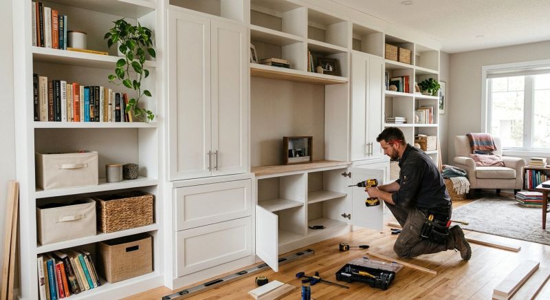 Built In Furniture Construction in Woodbridge, VA
