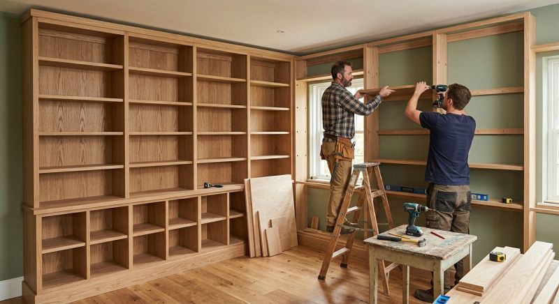 Built In Shelving Service in Winston Salem, NC