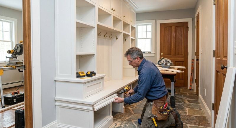 Builtin Cabinets Installation in Raleigh, NC