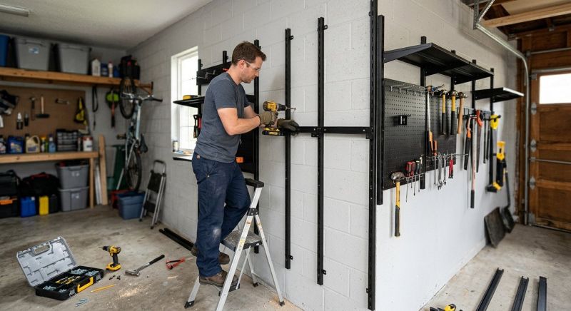 Ceiling Rack Installation in Bethesda, MD