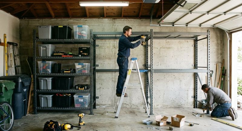 Ceiling Rack Installation in Montgomery County, MD