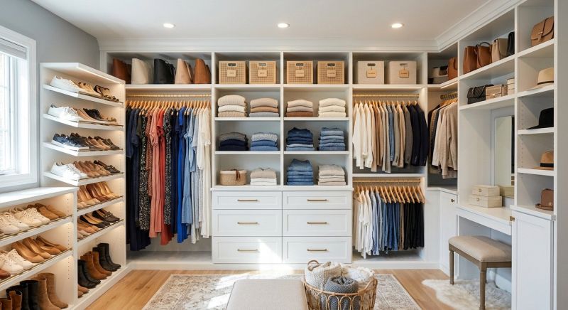 Closet Cabinet Installation in Winston Salem, NC