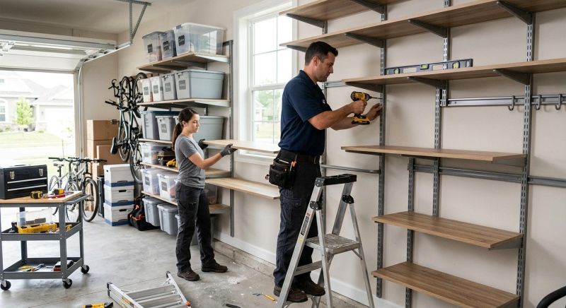 Garage Shelves Installation in Frederick, MD