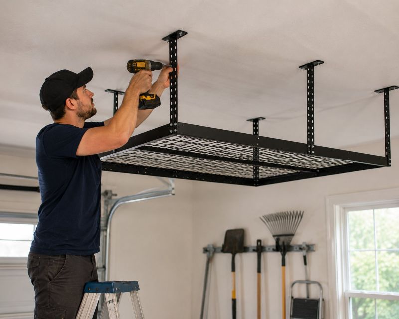 Garage Tool Rack Installation in Annapolis, MD