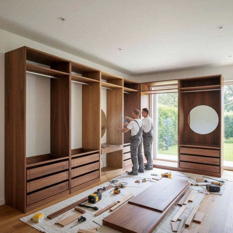 Mudroom Carpentry Installation in Greensboro, NC