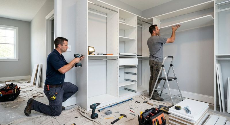 Mudroom Closet Installation in Annapolis, MD
