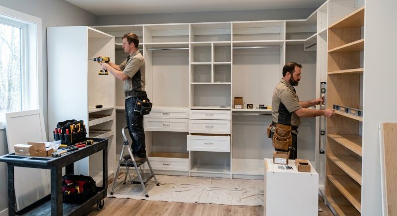 Walk In Closet Installation in Greensboro, NC