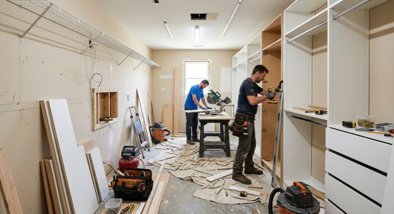 Walk In Closet Installation in Winston Salem, NC