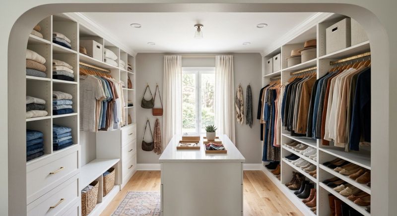 Walk In Closet Installation in Frederick, MD