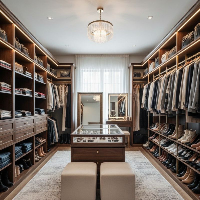 Walk In Closet Remodeling in Alexandria, VA